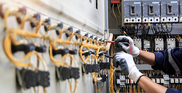 Professional Electrician technician working in Susquehanna Trails, PA